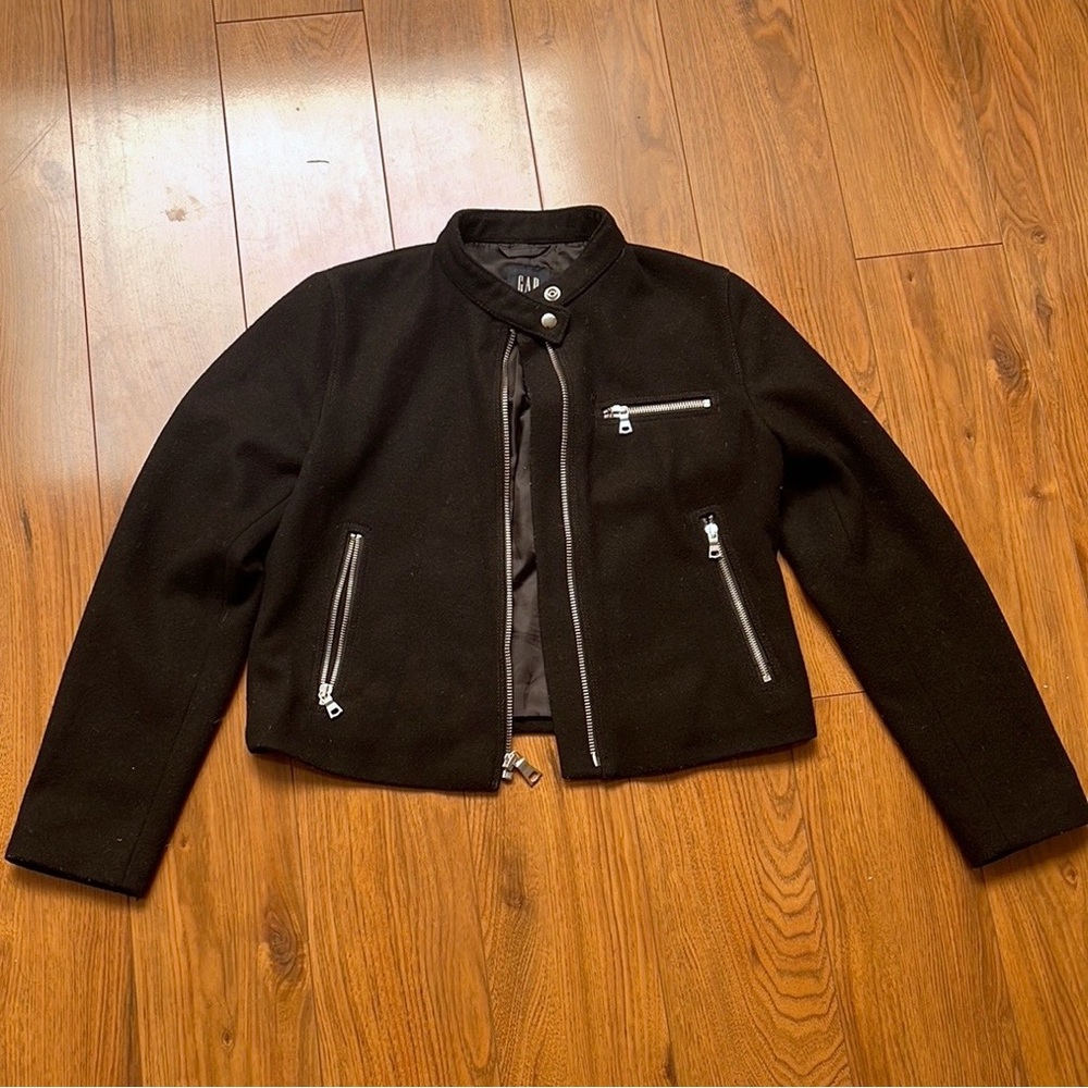 Gap Women's Wool Racer Jacket